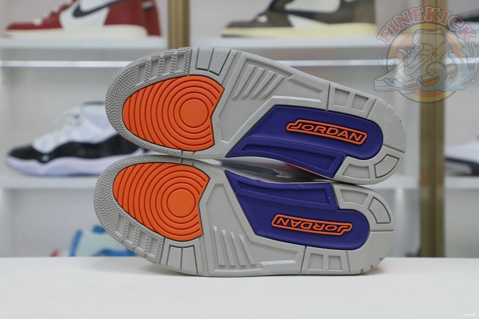RETRO JORDAN AIR 3 'KNICKS' 0819